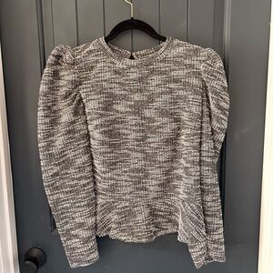 Nine West Black and White Knit Sweater